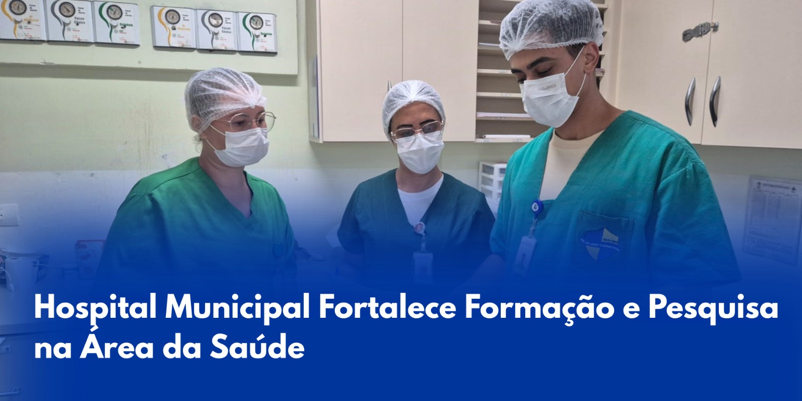 Hospital Municipal Fortalece Formação e Pesquisa na Área da Saúde